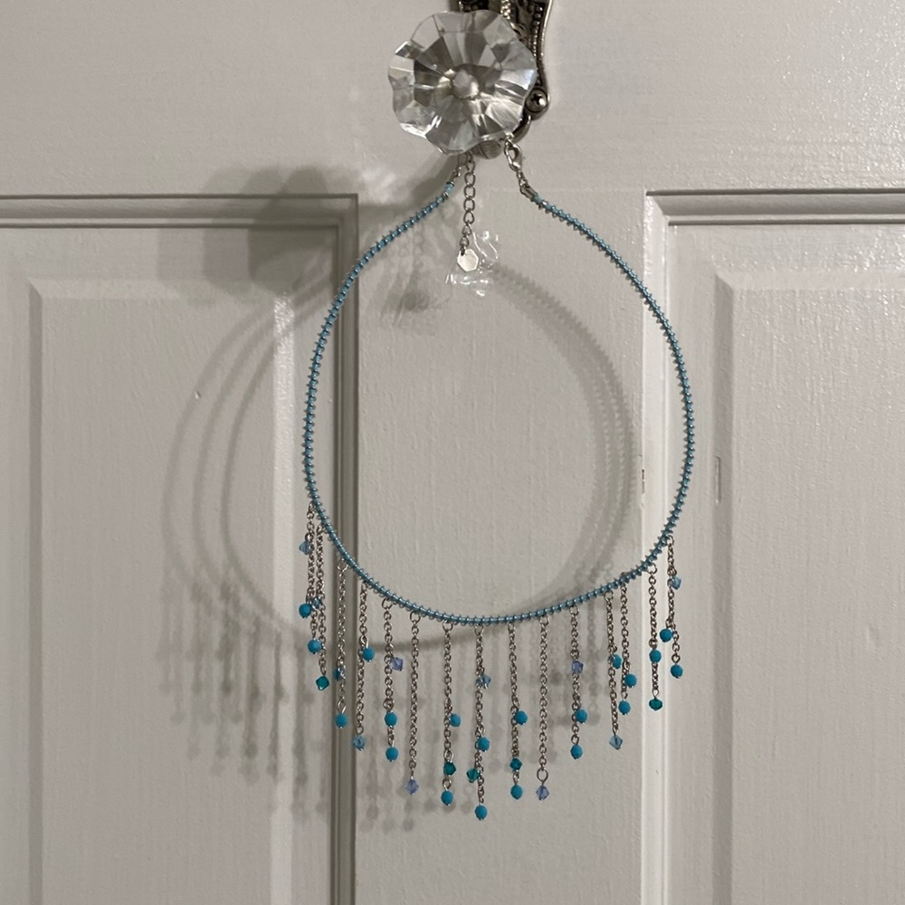 Touchstone crystal necklace